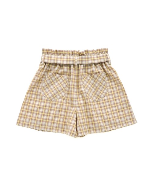 JENNI love（ジェニィラブ）の「【ウエスト調整可能】チェック柄キュロット（その他パンツ・キッズ・ピンク/イエロー/ブラック・130cm/140cm/150cm/160cm）」の19枚目の写真