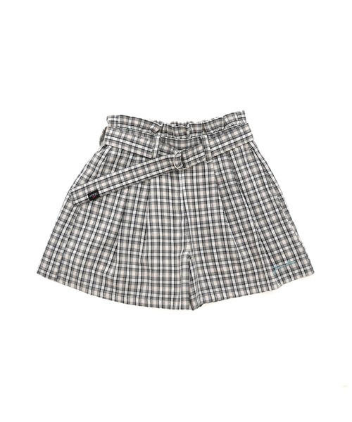 JENNI love（ジェニィラブ）の「【ウエスト調整可能】チェック柄キュロット（その他パンツ・キッズ・ピンク/イエロー/ブラック・130cm/140cm/150cm/160cm）」の20枚目の写真