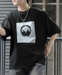 Starting Over | graphic arts double knit T-shirt/接触冷感 グラフィックアート ダンボールニット クルーネック半袖Tシャツ(Tシャツ/カットソー)