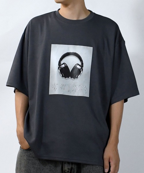 Starting Over（スターティングオーバー）の「graphic arts double knit T-shirt/接触冷感 グラフィックアート ダンボールニット クルーネック半袖Tシャツ（Tシャツ/カットソー・メンズ・サックスブルー/ブラック/ホワイト系その他/ホワイト/ベージュ/ホワイト系その他3/ブラック系その他3/ホワイト系その他2/ブラック系その他/チャコールグレー/ブラック系その他2/グレー系その他/ブラック系その他4/グレー系その他2/グレー系その他3/ブラック系その他5/ホワイト系その他5/ホワイト系その他4・M/XL/L）」の15枚目の写真