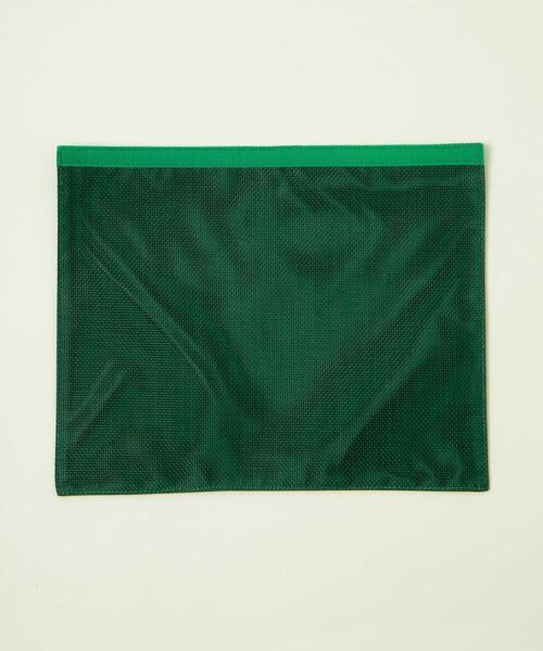 WEGO(ウィゴー)の「WEGO/【Lサイズ】メッシュデコシート(トートバッグ・レディース・グリーン/ピンク/ホワイト/ブラウン/グリーン系その他/オレンジ/ブルー系その他/ライトパープル/イエロー/ネイビー/ダークグリーン/グレー/ワイン/ブラック/サックスブルー・FREE)」の6枚目の写真