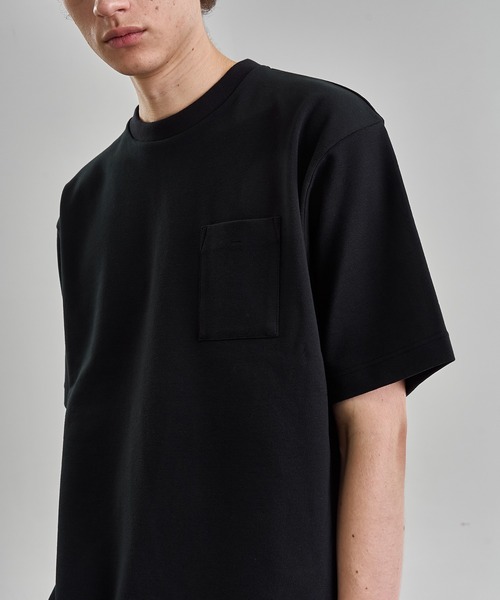 UNITED TOKYO（ユナイテッドトウキョウ）の「【残りわずか】アウトラスト ポケットTシャツ　温度調整素材｜NASA開発｜暑さ対策｜夏服｜速乾｜防シワ｜伸縮性｜洗濯可能（Tシャツ/カットソー・メンズ・ブラック/ホワイト/ライトブルーグレー/ダークグレー・1/2/3）」の16枚目の写真