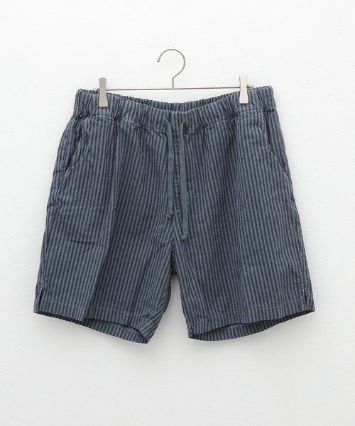 SAVE KHAKI UNITED / HEMP STRIPLE EASY SHORT