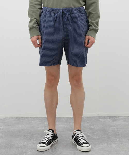 SAVE KHAKI UNITED / HEMP STRIPLE EASY SHORT