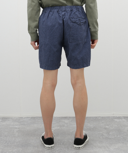 SAVE KHAKI UNITED / HEMP STRIPLE EASY SHORT
