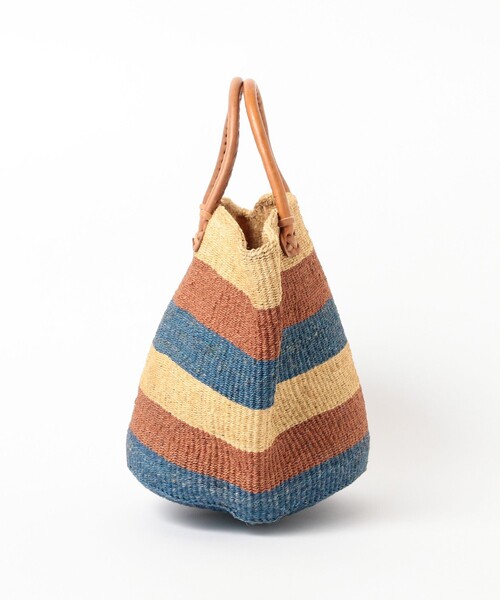 BEAMS BOY（ビームスボーイ）の「BEAMS BOY / BORDER SISAL BAG M（かごバッグ・レディース・その他・ONE SIZE）」の2枚目の写真