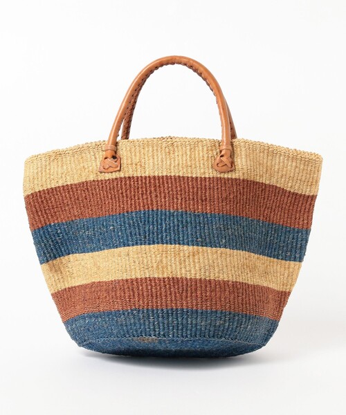BEAMS BOY（ビームスボーイ）の「BEAMS BOY / BORDER SISAL BAG M（かごバッグ・レディース・その他・ONE SIZE）」の3枚目の写真