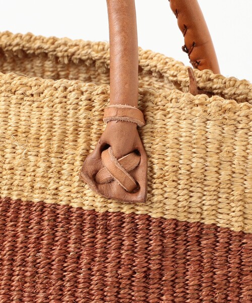 BEAMS BOY（ビームスボーイ）の「BEAMS BOY / BORDER SISAL BAG M（かごバッグ・レディース・その他・ONE SIZE）」の5枚目の写真