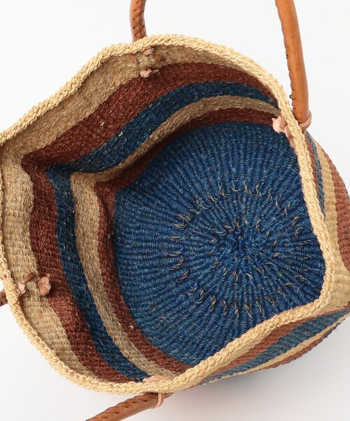 BEAMS BOY（ビームスボーイ）の「BEAMS BOY / BORDER SISAL BAG M（かごバッグ・レディース・その他・ONE SIZE）」の6枚目の写真