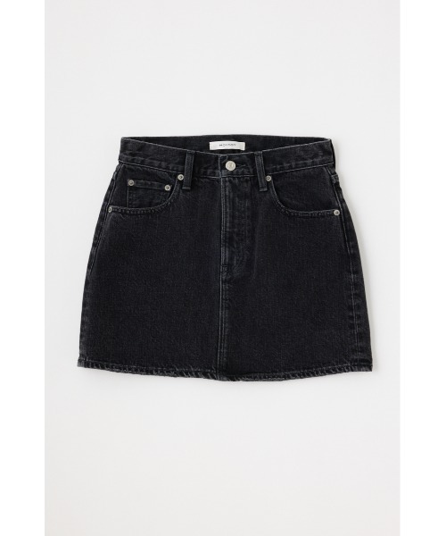 MOUSSY(マウジー)の「DENIM ミニスカート(スカート・レディース・ワンウォッシュ/ブラック・0/1/2)」の9枚目の写真