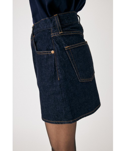 MOUSSY(マウジー)の「DENIM ミニスカート(スカート・レディース・ワンウォッシュ/ブラック・0/1/2)」の13枚目の写真