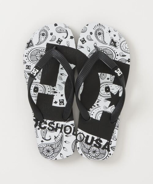 DC SHOES（ディーシーシューズ）の「ディーシーシューズ  SPRAY GRAFFIK（サンダル・メンズ・ホワイト・28.0cm/26.0cm/27.0cm）」の4枚目の写真