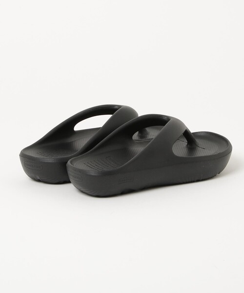 TAW&TOE（トーアンドトー）の「TAW&TOE/トーアンドトー ZEROVITY Flip Flop Bounce / リカバリーサンダル（サンダル・レディース・ベージュ/ブラック・25.0cm/24.0cm/23.0cm）」の4枚目の写真