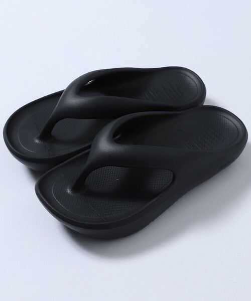 TAW&TOE（トーアンドトー）の「TAW&TOE/トーアンドトー ZEROVITY Flip Flop Bounce / リカバリーサンダル（サンダル・レディース・ベージュ/ブラック・25.0cm/24.0cm/23.0cm）」の12枚目の写真