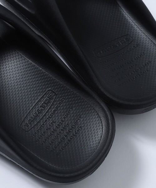 TAW&TOE（トーアンドトー）の「TAW&TOE/トーアンドトー ZEROVITY Flip Flop Bounce / リカバリーサンダル（サンダル・レディース・ベージュ/ブラック・25.0cm/24.0cm/23.0cm）」の7枚目の写真