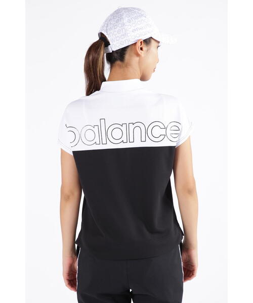 New Balance Golf(ニューバランスゴルフ)の「【new balance golf】フレンチスリーブ モックネック プルオーバー (WOMENS SPORT)(Tシャツ/カットソー・レディース・ブルー系その他2/ブラック/ホワイト・MEDIUM/SMALL/LARGE)」の8枚目の写真