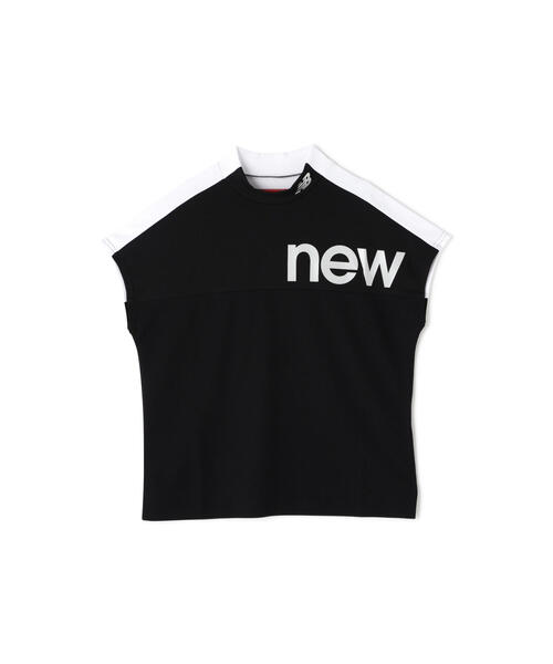 New Balance Golf(ニューバランスゴルフ)の「【new balance golf】フレンチスリーブ モックネック プルオーバー (WOMENS SPORT)(Tシャツ/カットソー・レディース・ブルー系その他2/ブラック/ホワイト・MEDIUM/SMALL/LARGE)」の9枚目の写真