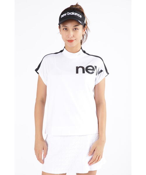 New Balance Golf(ニューバランスゴルフ)の「【new balance golf】フレンチスリーブ モックネック プルオーバー (WOMENS SPORT)(Tシャツ/カットソー・レディース・ブルー系その他2/ブラック/ホワイト・MEDIUM/SMALL/LARGE)」の11枚目の写真