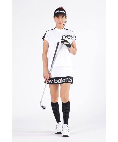 New Balance Golf(ニューバランスゴルフ)の「【new balance golf】フレンチスリーブ モックネック プルオーバー (WOMENS SPORT)(Tシャツ/カットソー・レディース・ブルー系その他2/ブラック/ホワイト・MEDIUM/SMALL/LARGE)」の13枚目の写真