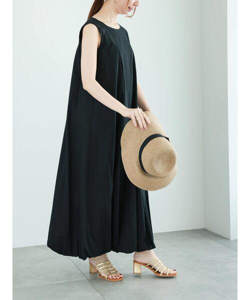 Te chichi（テチチ）の「バルーンマキシワンピース（ワンピース・レディース・オレンジ/ブラック・F）」の5枚目の写真