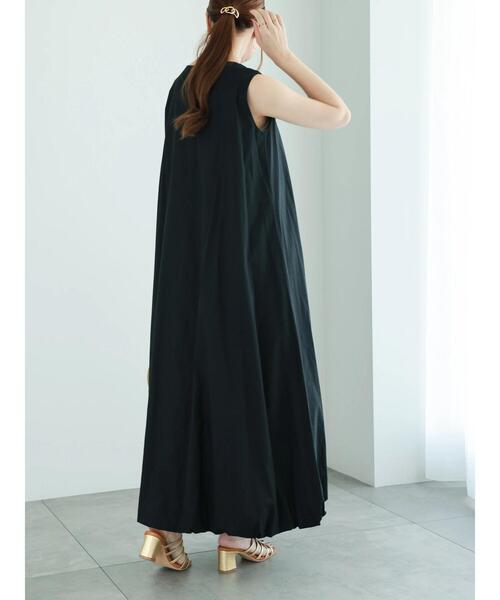 Te chichi（テチチ）の「バルーンマキシワンピース（ワンピース・レディース・オレンジ/ブラック・F）」の7枚目の写真