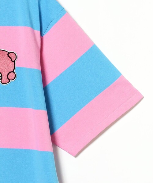 FUTURE ARCHIVE(フューチャーアーカイブ)の「YAMEPI × FUTURE ARCHIVE / 別注 Rugger Shirt(ポロシャツ・メンズ・グリーン/ピンク・XL/L/M/S)」の5枚目の写真