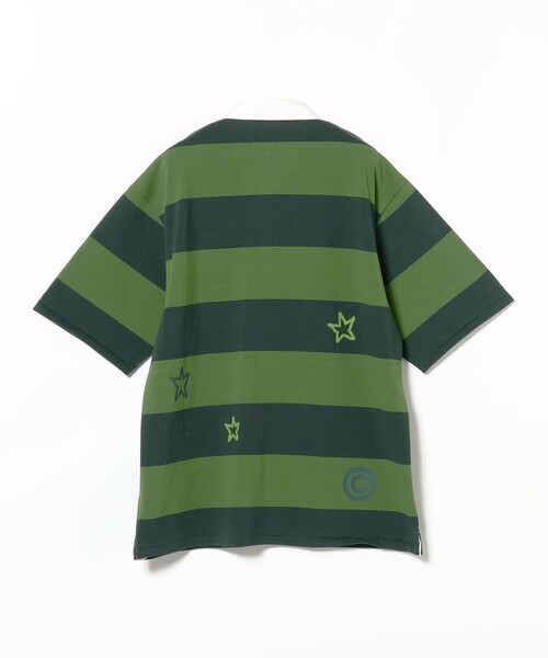 FUTURE ARCHIVE(フューチャーアーカイブ)の「YAMEPI × FUTURE ARCHIVE / 別注 Rugger Shirt(ポロシャツ・メンズ・グリーン/ピンク・XL/L/M/S)」の10枚目の写真