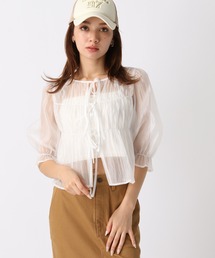 【2024SS】3WAYリボンブラウス