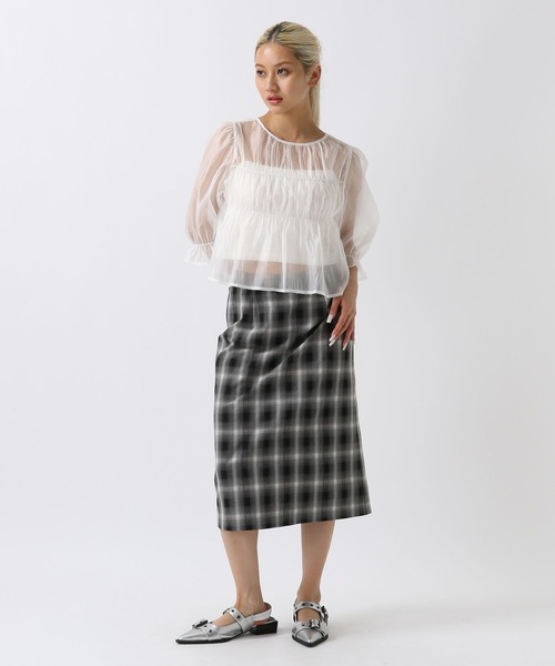 カットレースオフショルブラウス | 【FOREVER 21 JAPAN