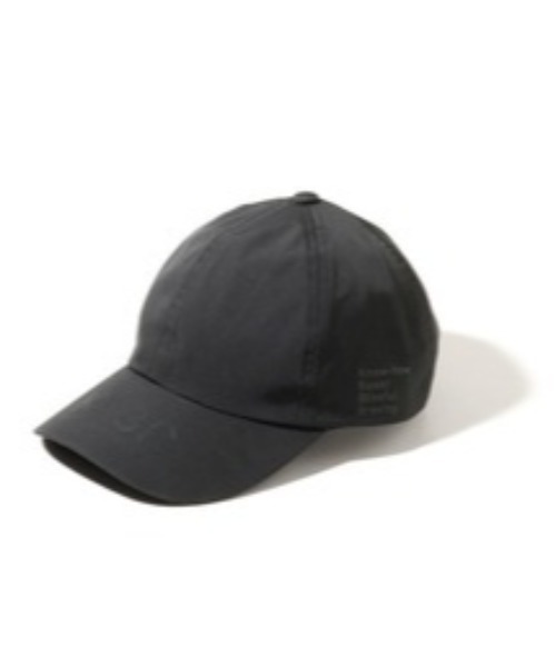 K-3B（ケースリービー）の「903_M3L レインシェル ローキャップ（キャップ・メンズ・ブラック×ブラック/ブラック×ホワイト・F）」の2枚目の写真