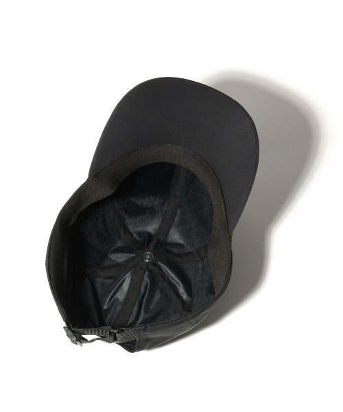 K-3B（ケースリービー）の「903_M3L レインシェル ローキャップ（キャップ・メンズ・ブラック×ブラック/ブラック×ホワイト・F）」の9枚目の写真