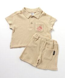 【上下セット】ワッフルセットアップ