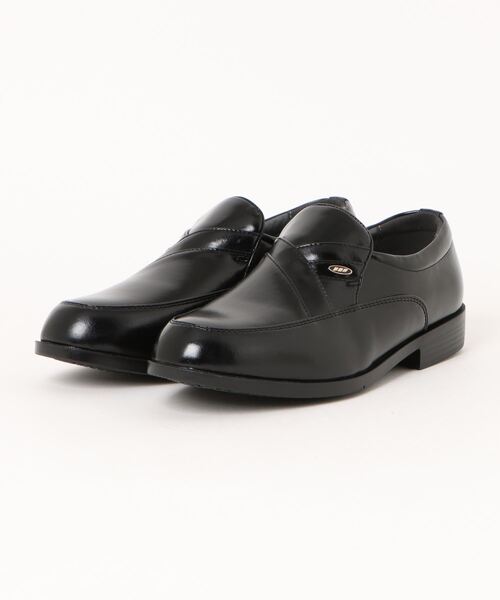 ON&OFF(オンアンドオフ)の「【ON&OFF】 ローファークロスデザイン(ローファー・メンズ・ブラック・25.5cm/25.0cm/24.5cm/24.0cm/27.0cm/26.5cm/26.0cm)」の1枚目の写真