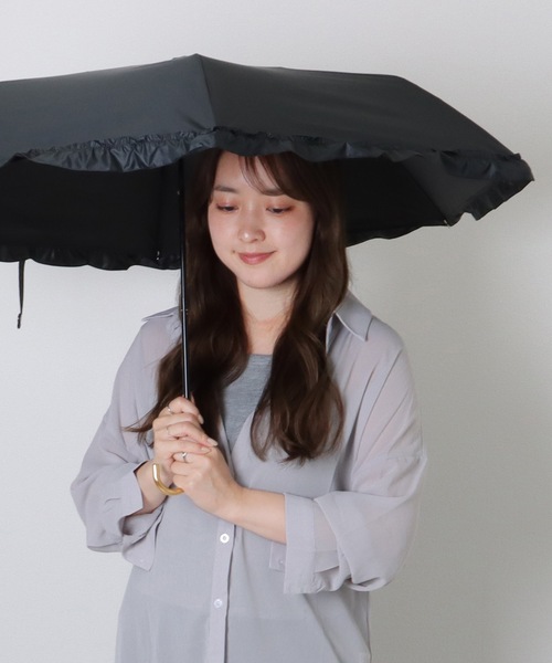 新品未使用　LIZ LISA 花柄＆水玉　フリル　傘 新品未使用 LIZ LISA 花柄＆水玉 フリル 傘