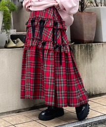 Candy Stripper | TINY RIBBON TIERED スカート(スカート)