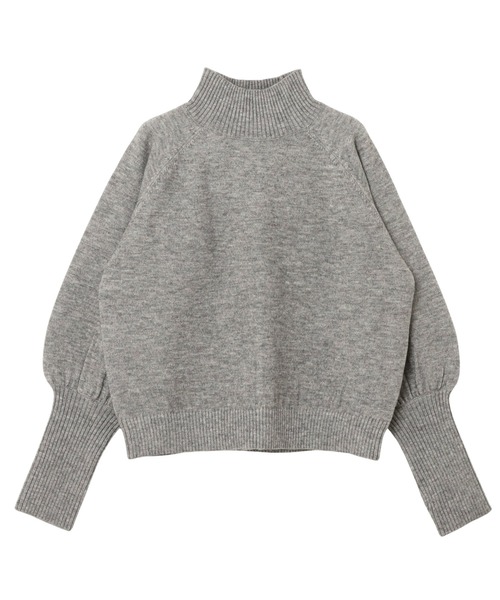 epa グレー ハイネック ボリューム袖 M 楽天市場】無地 ハイネック