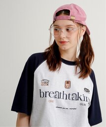 WV PROJECT（ダブリューブイプロジェクト）の「【WV PROJECT】Bright raglan 12sleeve t-shirts / MJST7726（Tシャツ/カットソー）」