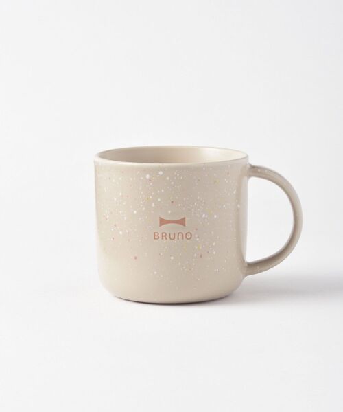 BRUNO(ブルーノ)の「BRUNO PEBBLE MUG(グラス/マグカップ/タンブラー・レディース・グレー/ピンク/アイボリー/ネイビー・フリ-)」の4枚目の写真