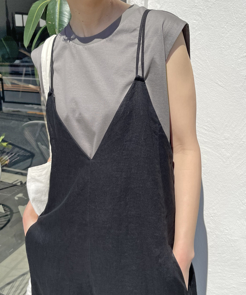 Spick & Span(スピックアンドスパン)の「≪追加2≫ファインコットンジャージーノースリーブプルオーバー(Tシャツ/カットソー・レディース・ライトグレー/グレー/ホワイト/ベージュ・FREE)」の8枚目の写真