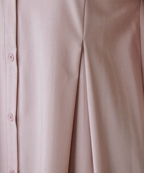 バンドカラーシャツチュニックブラウス（シャツ/ブラウス）｜Tiaclasse（ティアクラッセ）