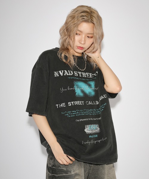 y2k　semantic design　Tシャツ　ダメージ加工　ギミック　00s y2k semantic design Tシャツ ダメージ加工 ギミック 00s - メルカリ