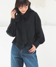 Honeys | ネクタイ付きシャツ(シャツ/ブラウス)