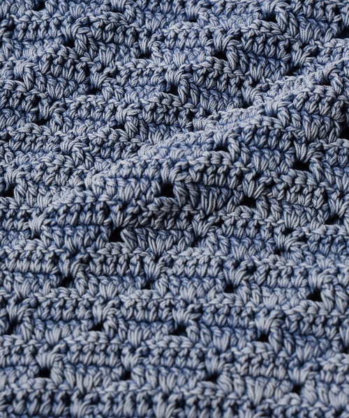 amok（アモク）の「PIGMENT HAND-KNITING CARDIGAN（カーディガン/ボレロ・メンズ・ブラック/ブルー・S/M）」の3枚目の写真