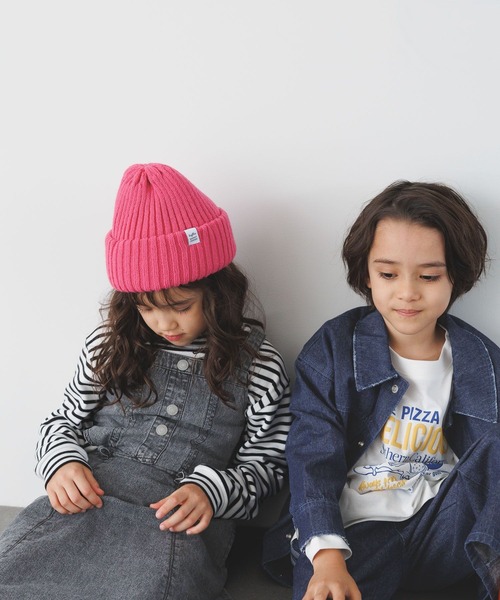 BAYFLOW（ベイフロー）の「[トレンドのゆったりシルエット♪] ビッグＧジャン(KIDS)（デニムジャケット・キッズ・ブラック/ブルー・140cm/150cm/110cm/120cm/130cm）」の16枚目の写真
