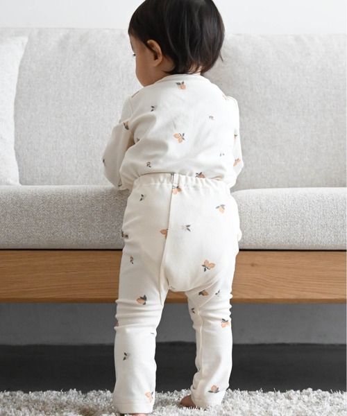 長袖 ロンパース 上下セット（ロンパース）｜PUPPAPUPO