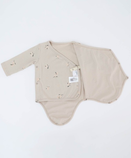 PUPPAPUPO（プッパプーポ）の「長袖 ロンパース 上下セット（ロンパース・キッズ・ベビーピンク/グレイッシュベージュ/アイボリー/モカ/ホワイト系その他/ミント/ベージュ系その他・80/70/60）」の21枚目の写真