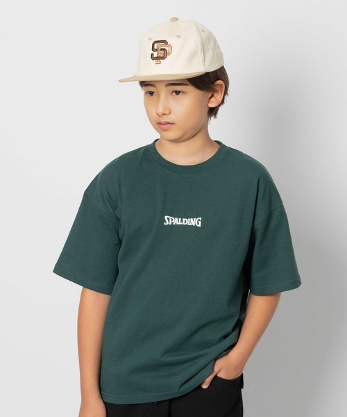 SPALDING(スポルディング)の「SPALDING(スポルディング)配色ストレートキャップ(キャップ・キッズ・オレンジ/ネイビー・フリー)」の7枚目の写真