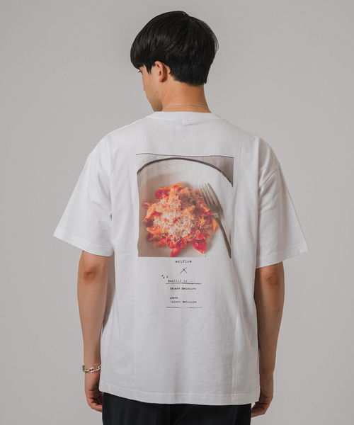 EDIFICE（エディフィス）の「YATARO MATSUURA / 松浦弥太郎 別注 FOOD Tシャツ（Tシャツ/カットソー・メンズ・ホワイト×ホワイト/ホワイト/ホワイト系その他・LARGE/MEDIUM）」の16枚目の写真