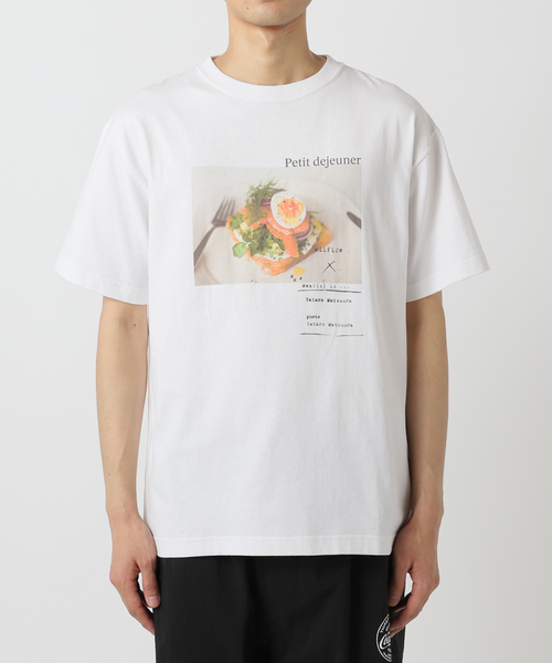 EDIFICE（エディフィス）の「YATARO MATSUURA / 松浦弥太郎 別注 FOOD Tシャツ（Tシャツ/カットソー・メンズ・ホワイト×ホワイト/ホワイト/ホワイト系その他・LARGE/MEDIUM）」の20枚目の写真