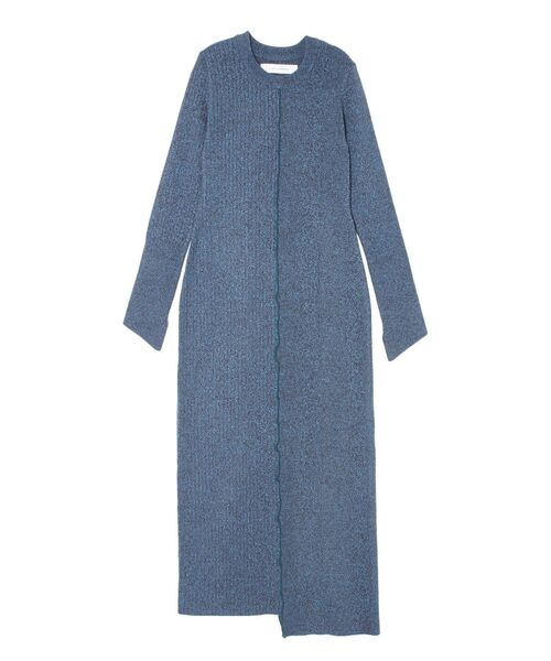 LAGUNAMOON（ラグナムーン）の「【WEB限定】カラーメランジロングニットワンピース（ワンピース・レディース・ブルー/ブラック/ブラウン・SMALL/MEDIUM）」の15枚目の写真